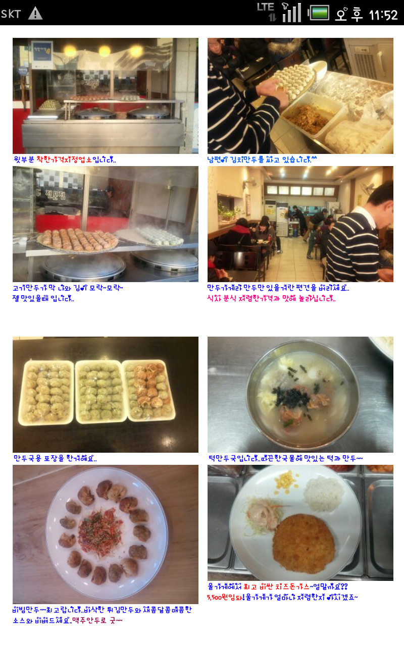 웰빙만두리아 이미지