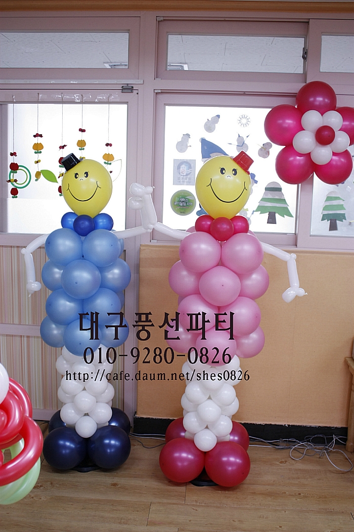 플라워풍선아트 이미지
