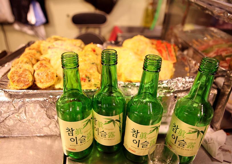 막걸리와빈대떡 이미지