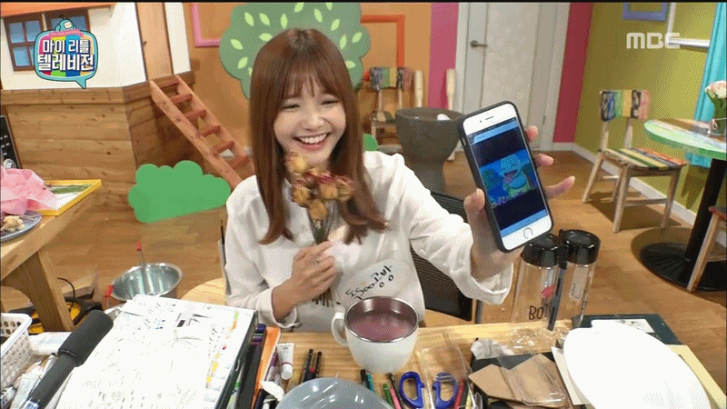[마리텔] 꼬부기 따라 하는 하연수.jpgif | 인스티즈