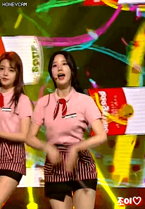 오늘자 인기가요 베리굿 조현 ㄷㄷ.gif | 인스티즈
