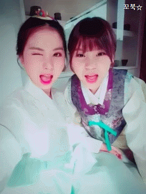 윙크 장인 여자친구 은하.jpgif | 인스티즈