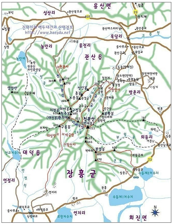 억세 군락지 이미지