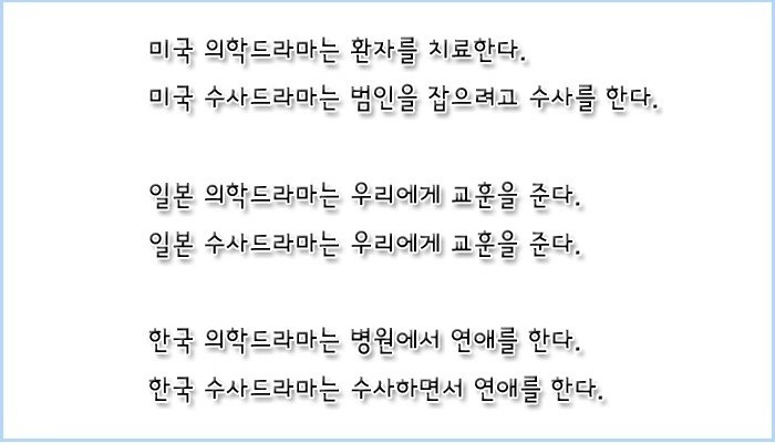 미국-일본-한국 드라마의 차이점.jpg | 인스티즈