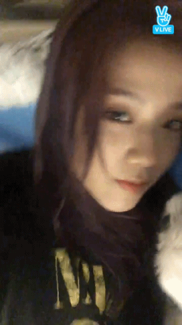 블랙핑크 지수 v앱.gif | 인스티즈