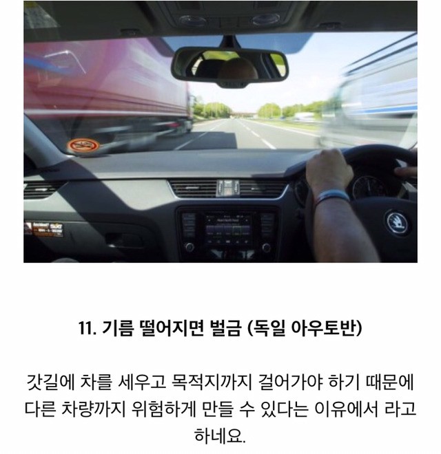 실제로 있는 각 나라의 금지법 | 인스티즈