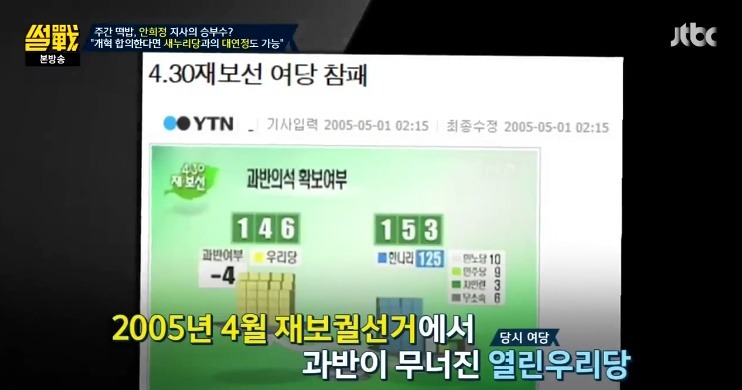 노무현의 대연정과 안희정의 대연정은 맥락이 다르다는 유시민 | 인스티즈