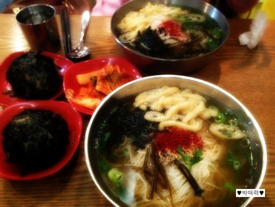 멸치국수 이미지