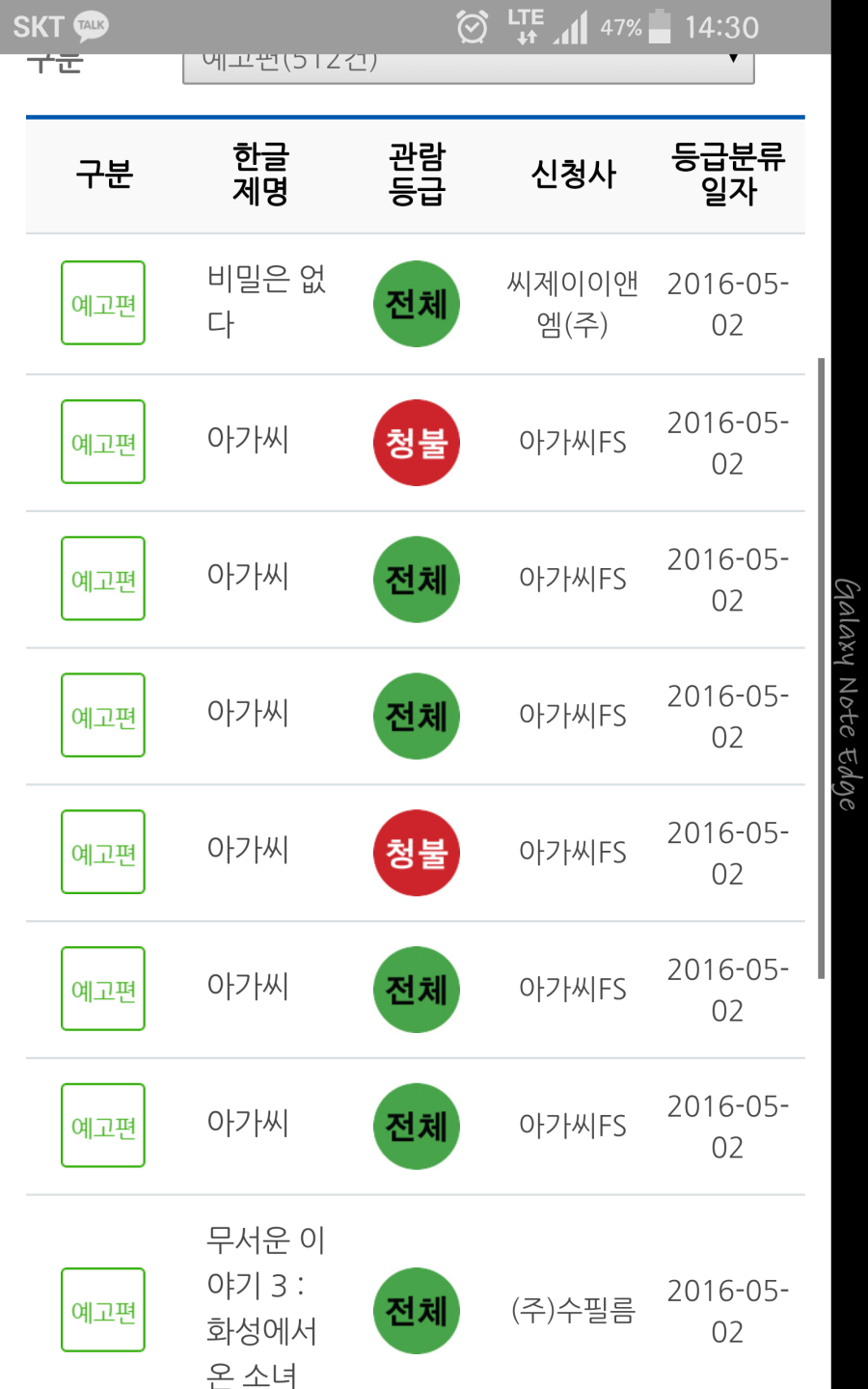 박찬욱 감독 신작 아가씨 청불확정.JPG | 인스티즈