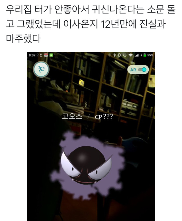 우리집 터가 안좋아서 귀신 나온다는 소문 돌고 그랬었는데 (포켓go) | 인스티즈