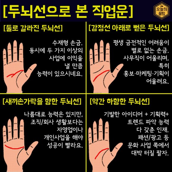 재미로 해보는 손금 보는법 | 인스티즈
