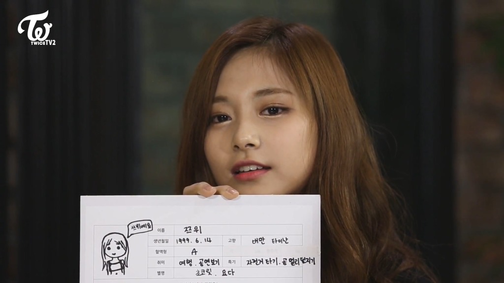 우아하게때 쯔위가 작성한 프로필.jpg | 인스티즈