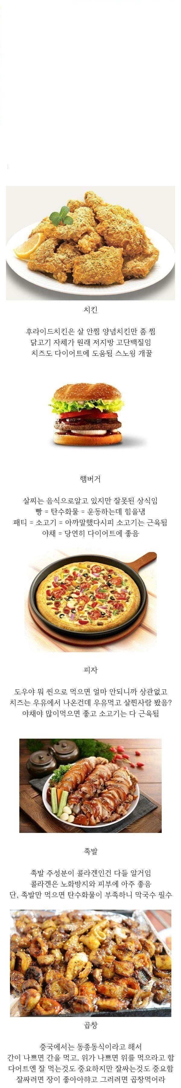 의외로 살 안찌는 음식들 | 인스티즈
