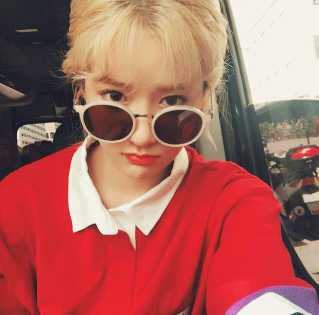7/31 우주소녀 엑시 인스타그램 | 인스티즈