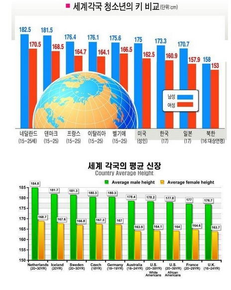 세계에서 평균키가 제일 큰 나라 .jpg(feat. 여행가기 싫어지는 나라) | 인스티즈