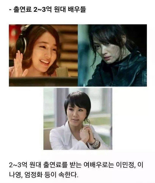 탑클래스 영화배우들 출연료.jpg | 인스티즈