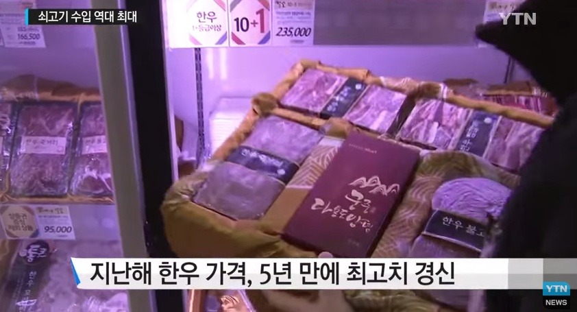 소고기 수입 역대 최대...이유는? | 인스티즈