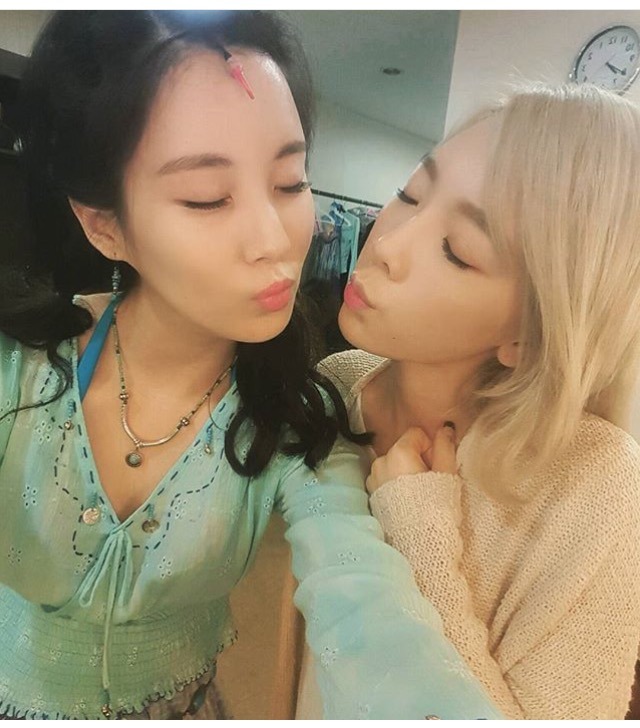 오늘자 탱구 서현 | 인스티즈