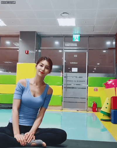 요가하는 김정화 | 인스티즈