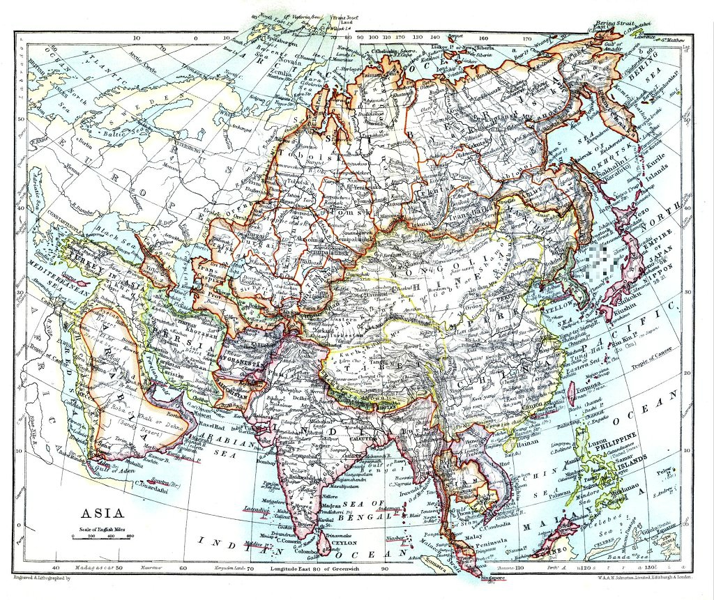 아시아 지도 변천사 | 인스티즈