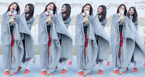 그룹 내 최장신 두 멤버 jpgif (아이오아이) | 인스티즈