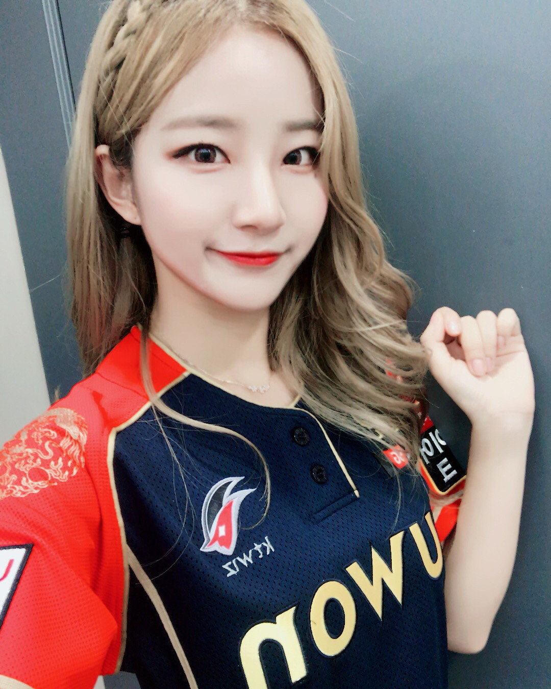 귀엽게 생긴 치어리더 김진아.jpg | 인스티즈