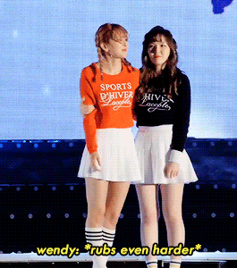 [아이돌주의] 94년생 동갑내기 레드벨벳 슬기&웬디.GIF | 인스티즈
