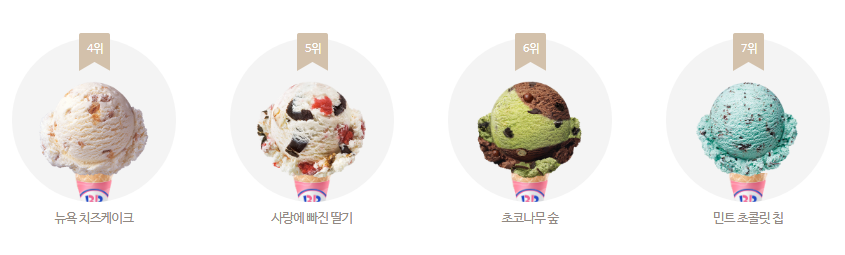 배스킨라빈스31 이달의 TOP10 아이스크림 | 인스티즈