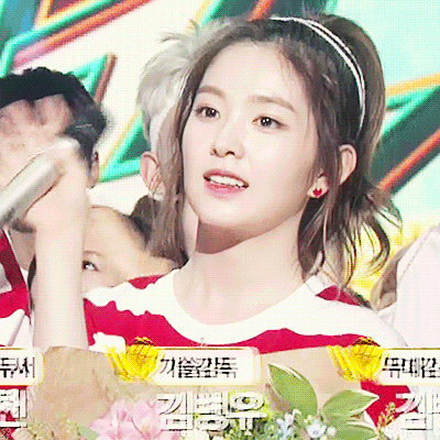 머리 묶은것도 예쁜 아이린.gif | 인스티즈