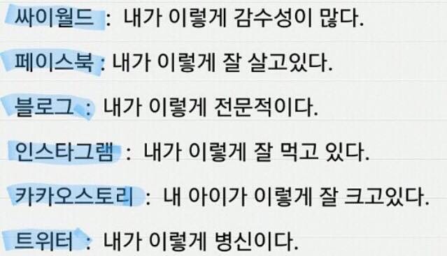 sns 구분 | 인스티즈
