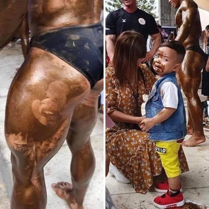 허벅지에 남긴 자국.JPG | 인스티즈