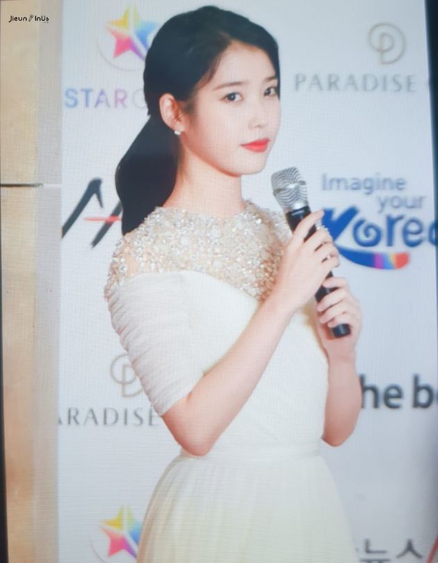 AAA 시상식 레드카펫 아이유 | 인스티즈