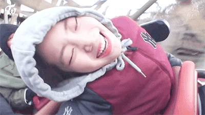 롤러코스터 엄청 잘타는 트와이스 다현.gif | 인스티즈