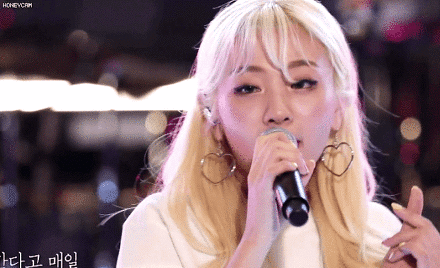 긴머리 안지영.gif | 인스티즈