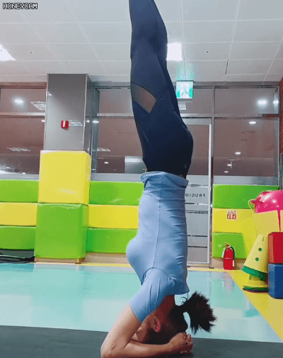 요가하는 김정화 | 인스티즈