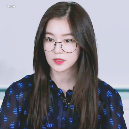 귀여운 안경 쓴 아이린.gif | 인스티즈