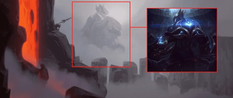 [LOL] RISE 뮤비 속에 숨겨진 챔피언 및 스킨 모음.jpg | 인스티즈