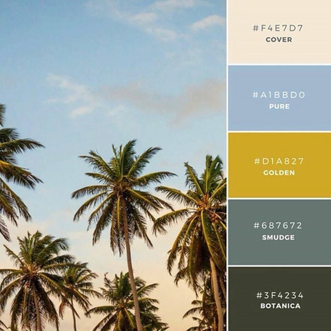 색깔 조합 어려워하는 사람들이 참고하면 좋은 색조합.jpg | 인스티즈