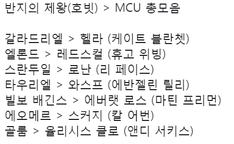 아는 사람은 아는 반지의제왕 세계관에 나왔던 마블 세계관 출연진들(feat 스타트랙) | 인스티즈