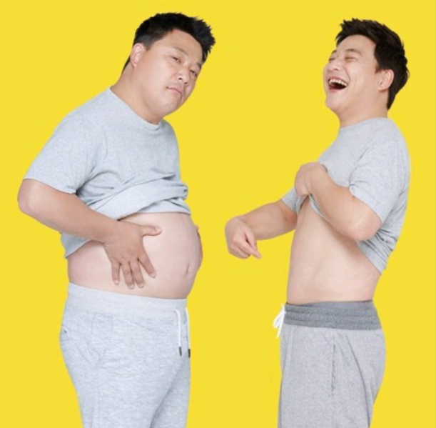14kg 감량한 윤정수(93kg - 79kg).....jpg | 인스티즈